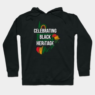 Black Heritage Celebration design Hoodie